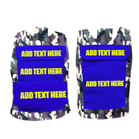 Custom Vest with multi material and colors