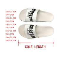 Custom Sandal, Slides Sandals Personalized Slip-On Adult Mens
